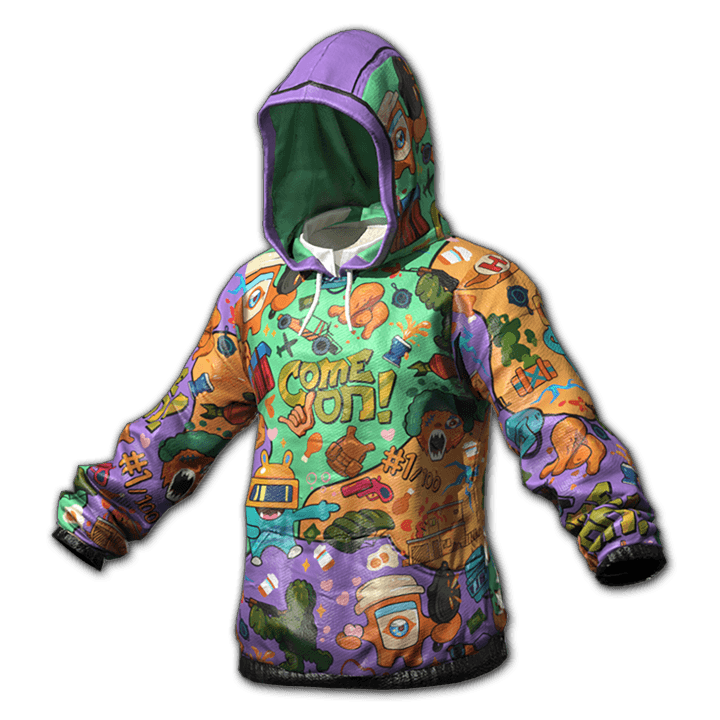 PUBG Props | Come on Hoodie