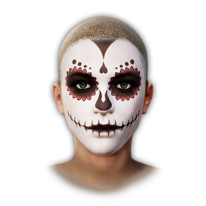 PUBG props | La Catrina Makeup