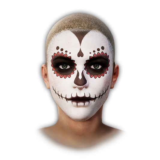 PUBG props | La Catrina Makeup